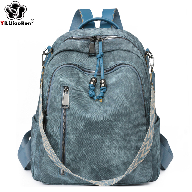 Interior Design School - ファッションバックパック女性高品質 Pu レザーデイパックレディースショルダーバッグデザイナー大容量バッグパック女の子のためのスクールバッグ