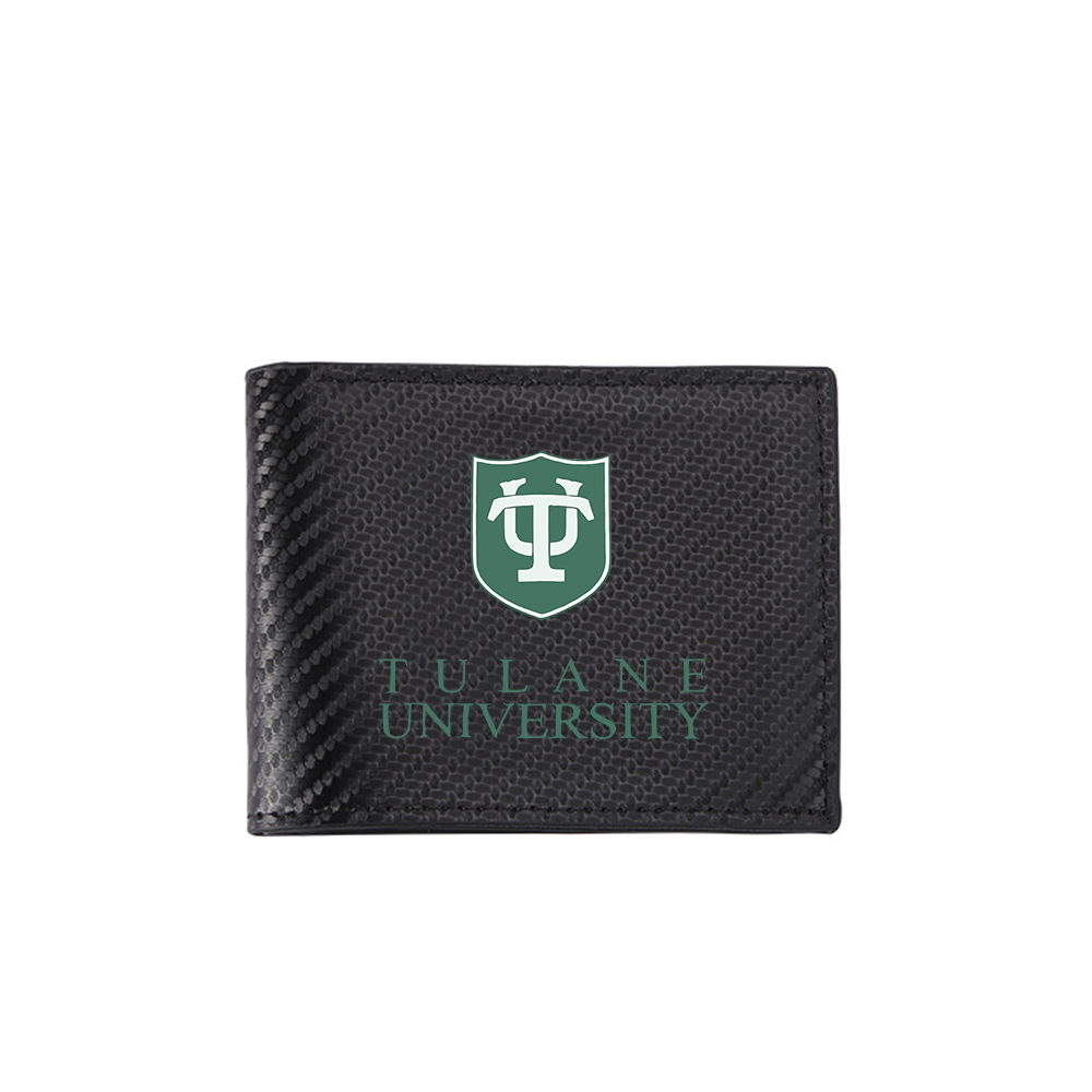 テューレーン大学シールドロゴ メンズ財布 カードホルダー カ - Interior Design University In China のレビューと価格