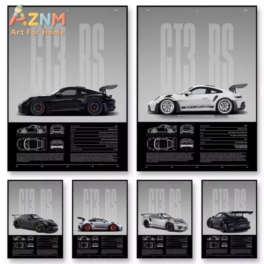 1pc ミニマリスト 911 GT3-RS 718 GT4  - Interior Designer のレビューと価格