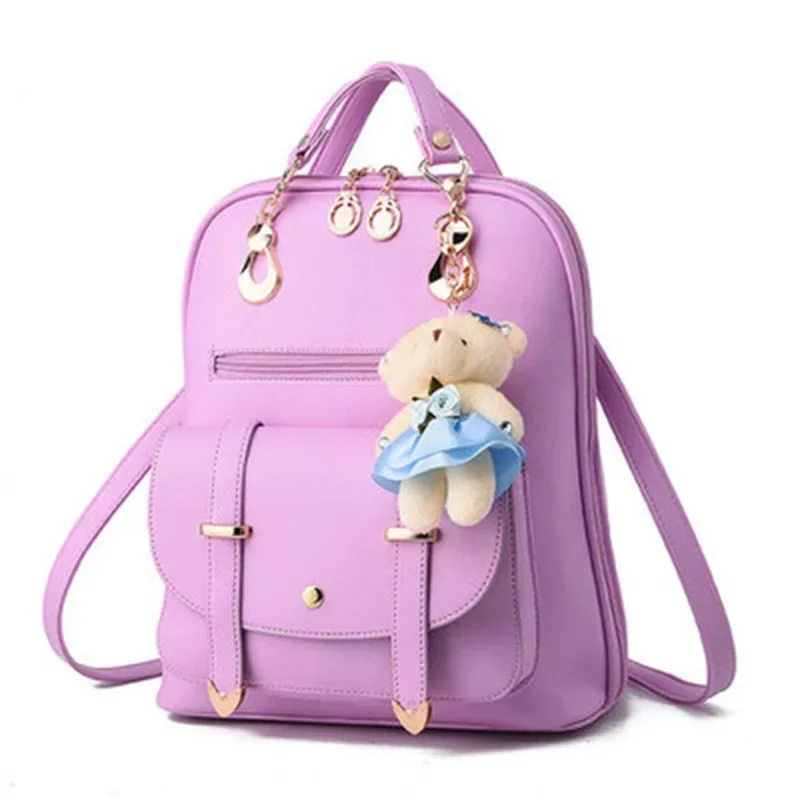 ファッション新しい女性のバックパック革バックパック女性旅行バ - Interior Design School のレビューと価格